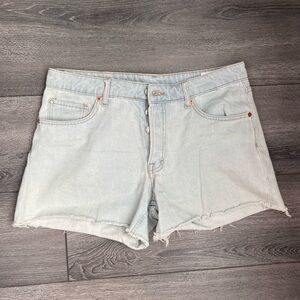 Light Wash Women's Denim Cutoff Shorts